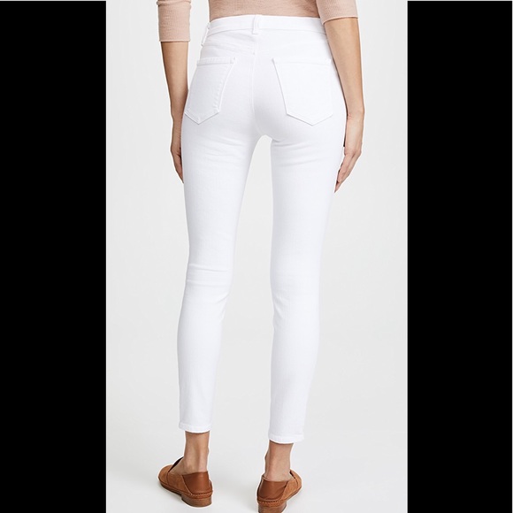 J Brand Alana high waisted jean white size 30⭐️ - Picture 5 of 5